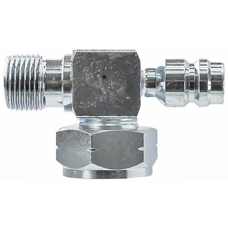 Truckair Valve - Svc No 8 Or Disch, Category: Service Valves, Sanden-Seltec-T/Cci, Fits: Tube-O Head, Shape 08-3491